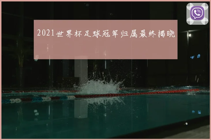 2021世界杯足球冠军归属最终揭晓