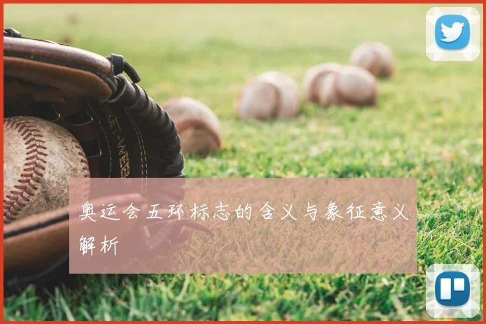 奥运会五环标志的含义与象征意义解析